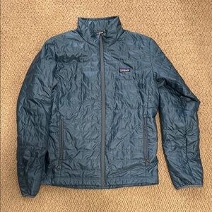 Patagonia Blue Quilted Jacket